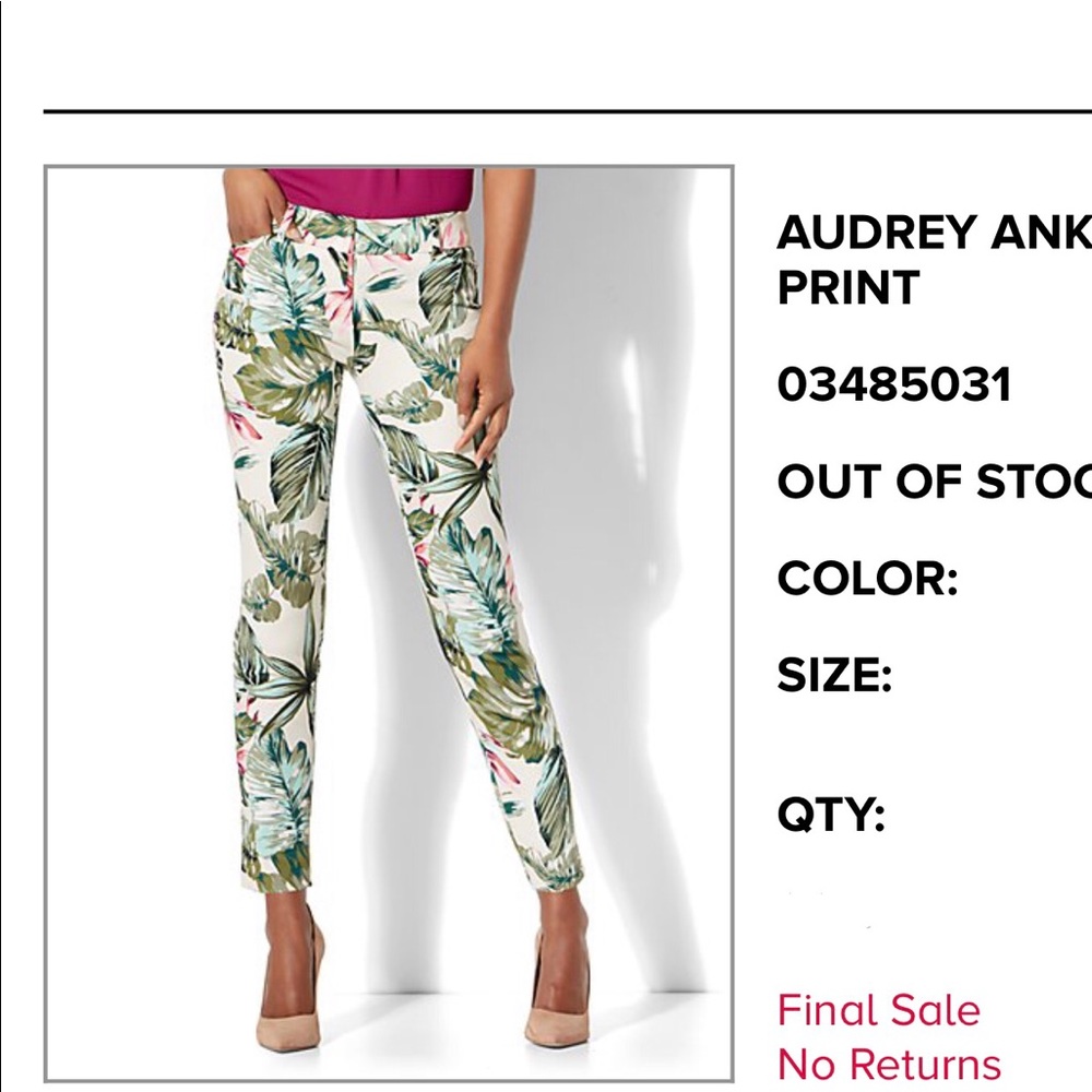 New York & Comp Pants